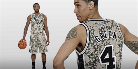 San Antonio Spurs Introduce New Camo Uniform - Business Insider