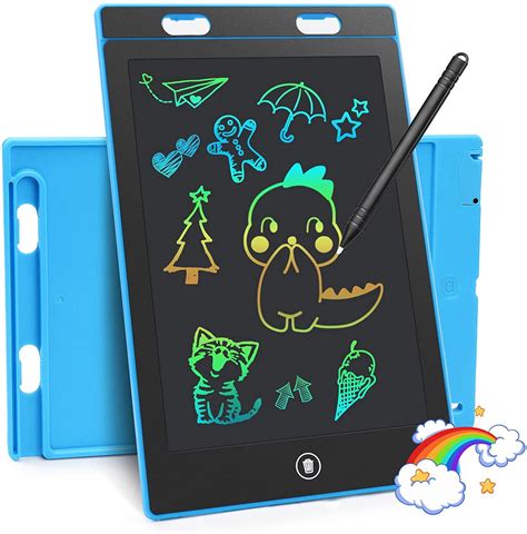 LCD Writing Tablet 11 inch Doodle Board Drawing Tablet Colorful LCD Writing Tablet for Kids ...