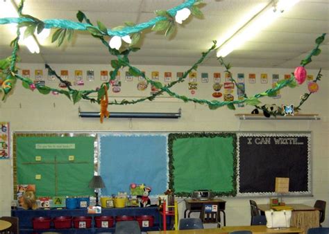 Jungle Vines hanging from the ceiling. Thriller Thursday- Where the Wild Classrooms Are ...