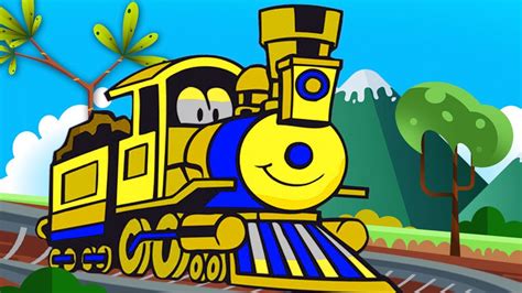 Cartoon Choo Choo Trains