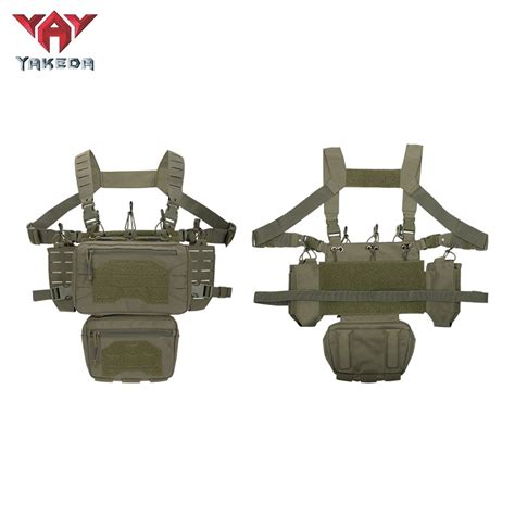 OEM/ODM Tactical Chest Rig with Detectable Pouches for Field Mission ...