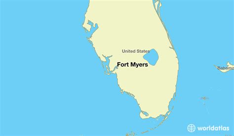 Map Of Fort Myers | Color 2018