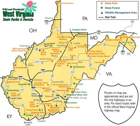 west virginia state parks | List of West Virginia state parks | State parks, West virginia ...