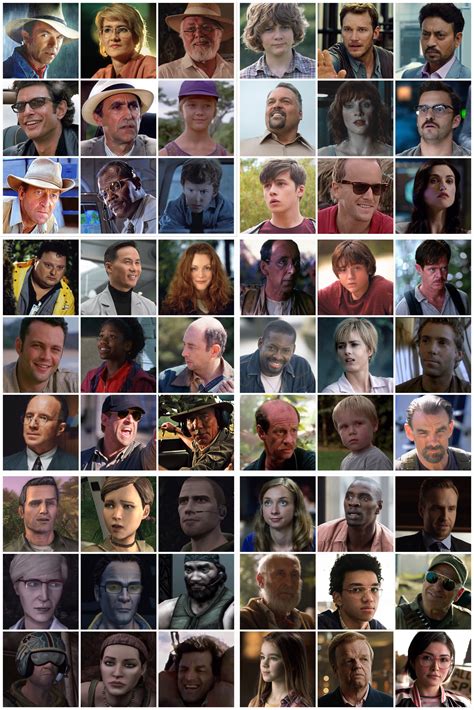 Jurassic Park Book Characters : Lost World characters by chill13 on DeviantArt - Also included ...