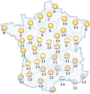 MAP OF FRANCE : Departments Regions Cities - France map