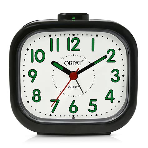 Orpat TBB-127 Buzzer Alarm Clock (Black) | Orpat Group