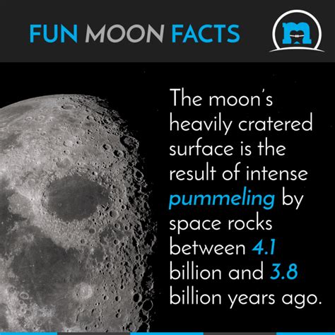 Fun Moon Facts: Do you Know How the Moon's Craters were Created?