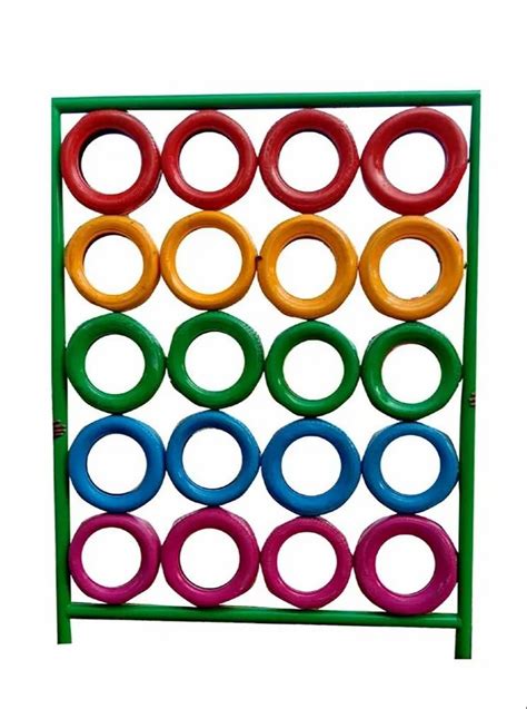 Mild Steel Multicolor Abc Playground Climber, For Outdoor, Size ...