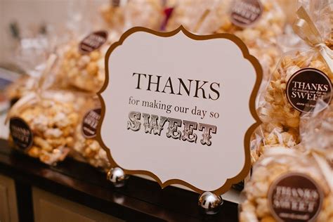 Popcorn Wedding Favors