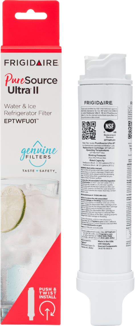 Frigidaire - PureSource Ultra II Water Filter for Select Frigidaire ...