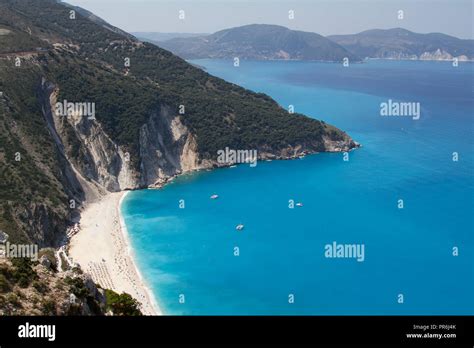 View of Antisamos Beach, Kefalonia, Greece Stock Photo - Alamy