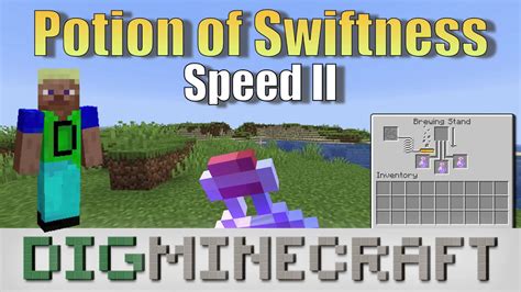 How Do I Make A Speed Potion In Minecraft | Recipe for Potion