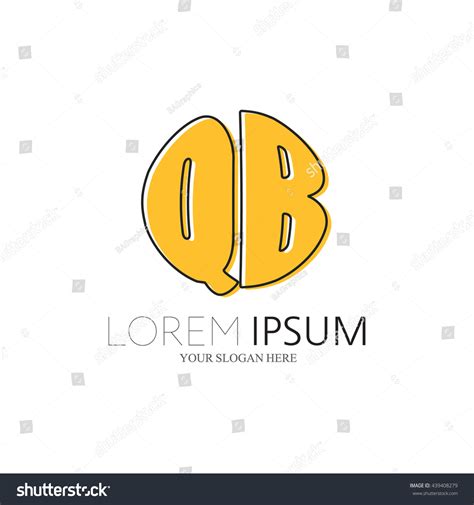 Qb Logo Vector Graphic Sphere Branding Stock Vector (Royalty Free ...