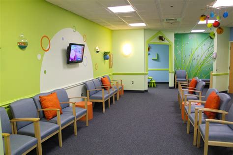 Holliston Pediatric Group by CHIC redesign. Kid friendly waiting room for pediatri… | Hospital ...