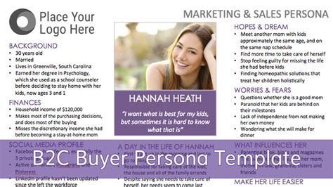 Customer Persona Template – pulp