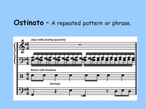 an ostinato is a pattern that repeats - lineartdrawingsblackbackgroundboy