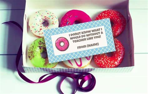 Donut Labels, Gift Tags and Bag Toppers