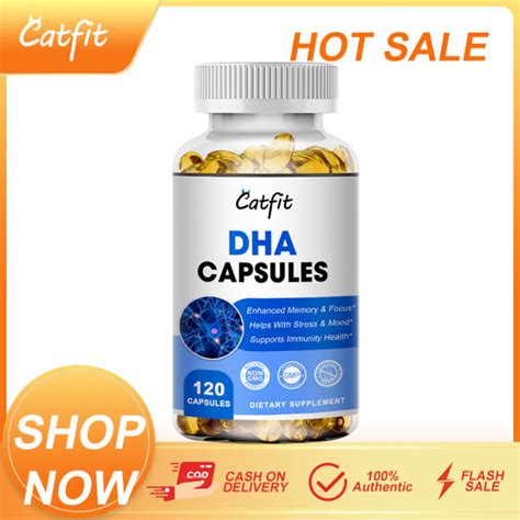 Omega 3 Capsules, DHA-Rich Brain Supplement for Anti-Aging Skin ...