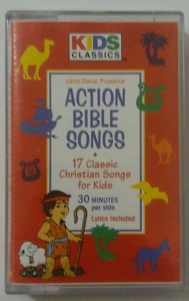 Cedarmont Kids – Action Bible Songs (1993, Cassette) - Discogs