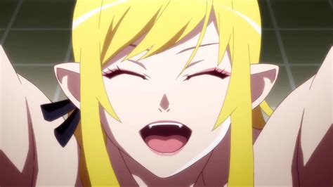 Shinobu Cheerfully Spins Araragi Around - YouTube