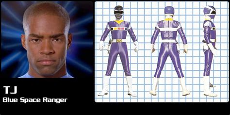 Theodore J. Jarvis Johnson, Blue Space Ranger - Power Rangers in Space