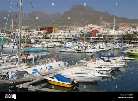 Puerto Colon, Playa de las Americas, Costa Adeje, Tenerife, Canary ...