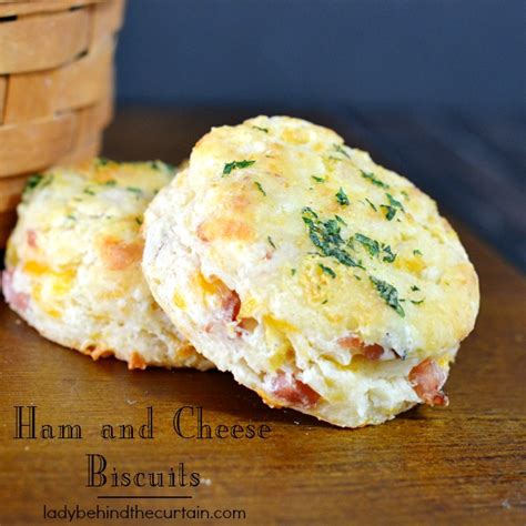 Ham and Cheese Biscuits