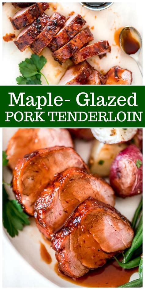 Maple Glazed Pork Tenderloin - Recipe Girl | Recipe | Pork tenderloin ...