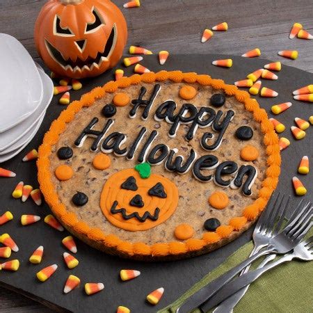 Happy Halloween Cookie Cake by GourmetGiftBaskets.com