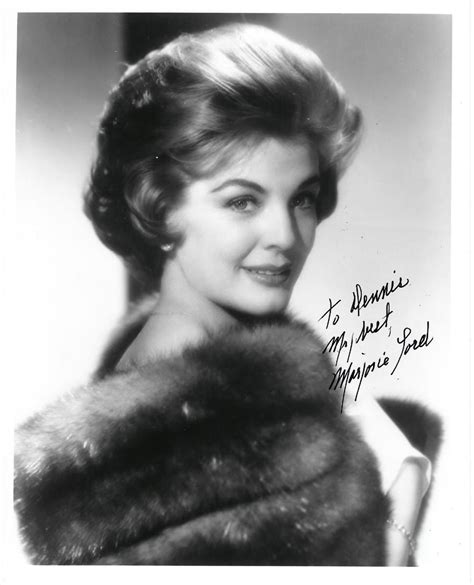 Marjorie Lord signed photo | EstateSales.org