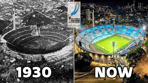 1930 World Cup Uruguay Stadiums Then vs Now - YouTube