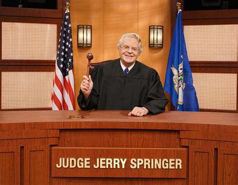 Jerry Springer Turns From Outrageous Talk Show Antics For A Courtroom ...