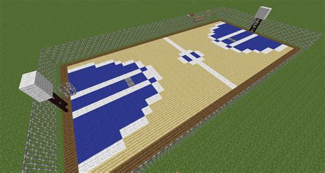 Basketball Court Minecraft Map