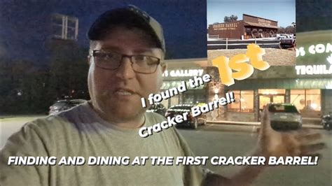 FINDING AND DINING AT THE FIRST CRACKER BARREL in Lebanon, Tennessee ...