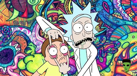 Trippy Rick And Morty Wallpaper Rick And Morty Psychedelic Wallpapers ...