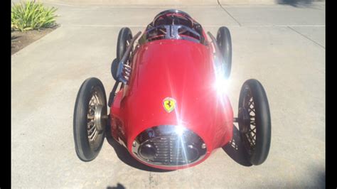 Vintage Ferrari Pedal Car at Anaheim 2015 as K86 - Mecum Auctions