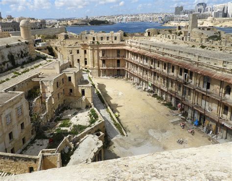 View of Fort St Elmo, Malta | Views, Street view, Military installations