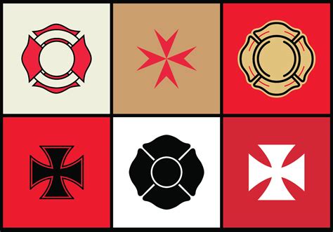 Maltese Cross Vector Set - Download Free Vector Art, Stock Graphics & Images