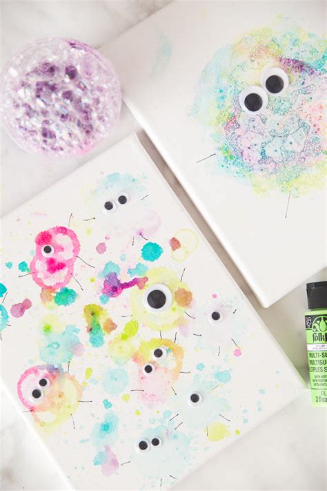 Bubble Paint Monsters