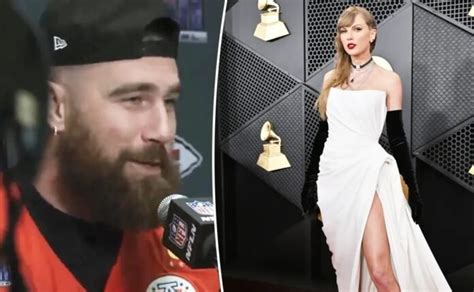 Travis Kelce React to Taylor Swift’s Grammys 2024 red carpet look: ‘She killed it’ - Wowpex