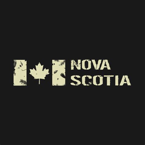 Nova Scotia - Nova Scotia - T-Shirt | TeePublic