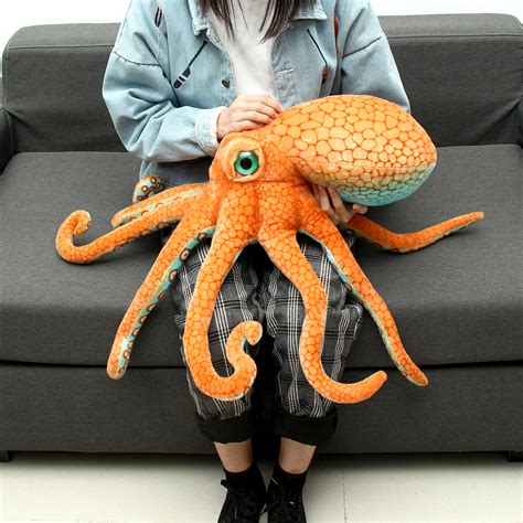 80cm huge funny cute octopus squid stuffed animal soft plush toy doll ...