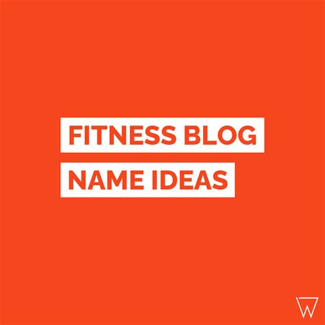 20 Fitness Blog Name Ideas + Proven Generator Formula