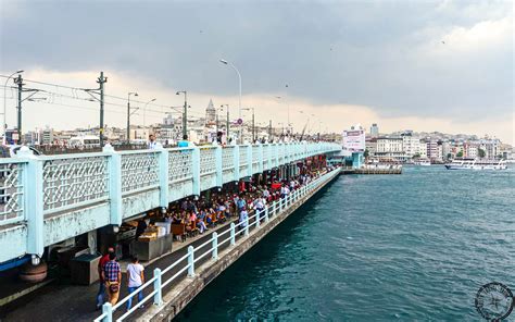 Take a walk along the Galata Bridge in Istanbul - Rusty Travel Trunk