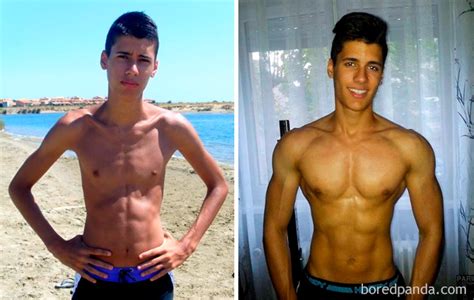 10+ Unbelievable Before & After Fitness Transformations Show How Long It Took People To Get In ...