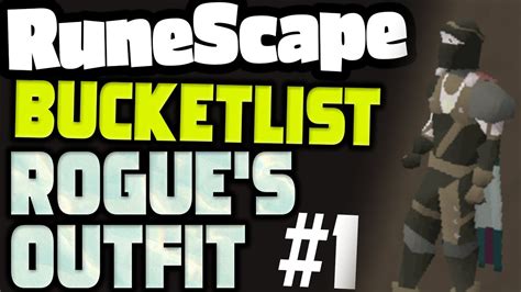 The RuneScape Bucket List: Rogue's Outfit - YouTube