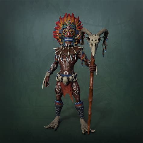 ArtStation - Tribal Stylized Character