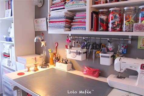 ~ Déco : 12 idées pour aménager son atelier couture dans un petit ...