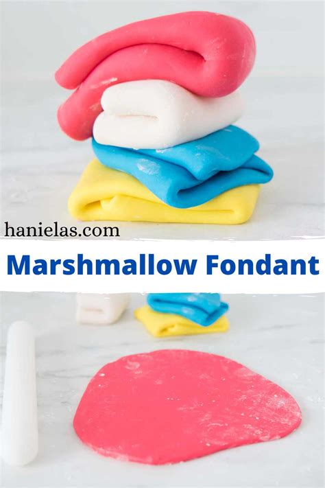 Marshmallow Fondant Recipe - Haniela's | Recipes, Cookie & Cake Decorating Tutorials