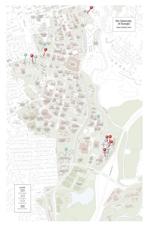 Map: UGA campus locations of reported rapes | UGAnews | redandblack.com